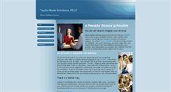 Desktop Screenshot of apeacefuldivorce.com